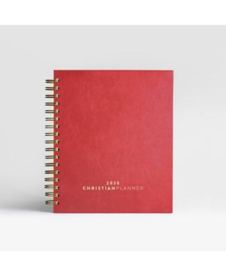Daily Planner Faith Based Monthly Weekly Habit Tracker Devotional Journal Organizer