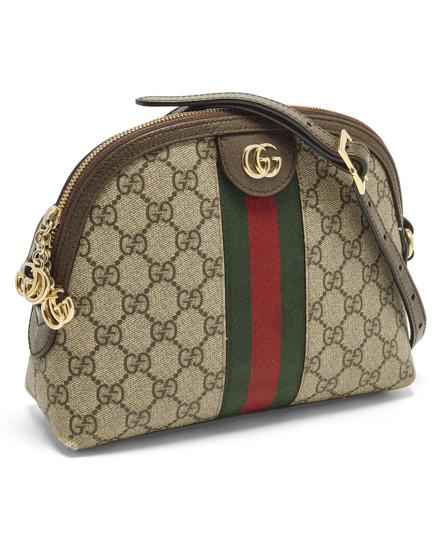 Ophidia Retro Dome-Shape Crossbody Shoulder Bag