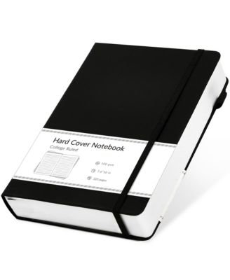 2 Pack Leather Hardcover Journals Notebooks for Work Writing Note Taking
