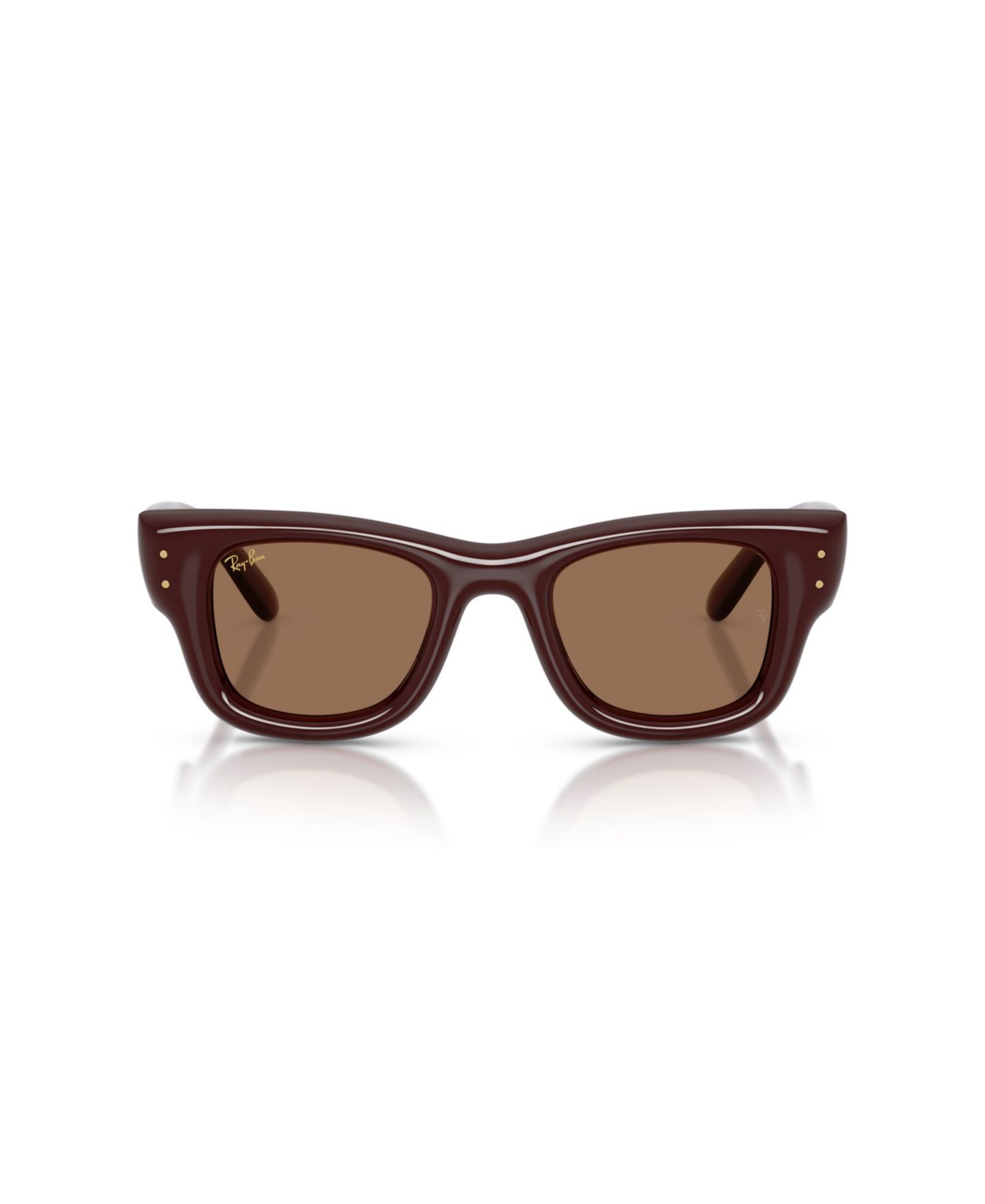 Солнцезащитные очки Ray-Ban Unisex Sunglasses, Wayfarer Puffer RB4940, цвет: Синий — фото 8