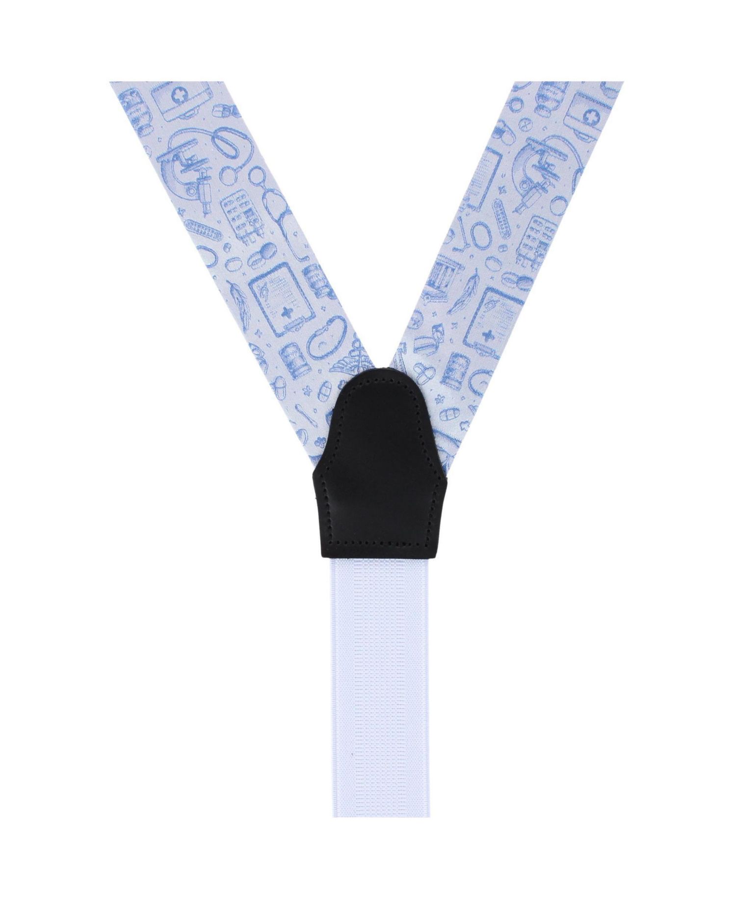 Medical Alert Silk Novelty Suspenders