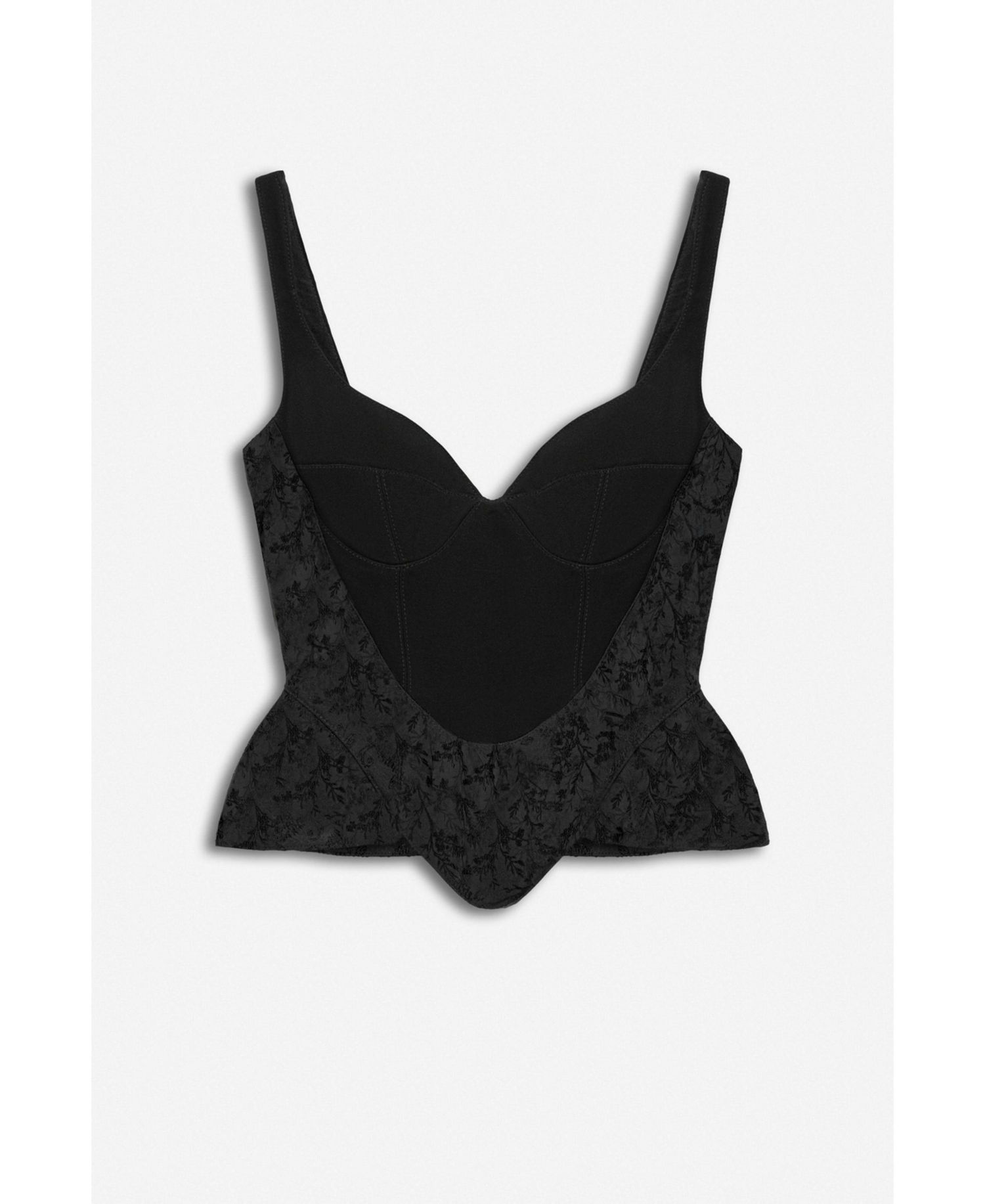 Women's Boned Sweetheart Bustier Top