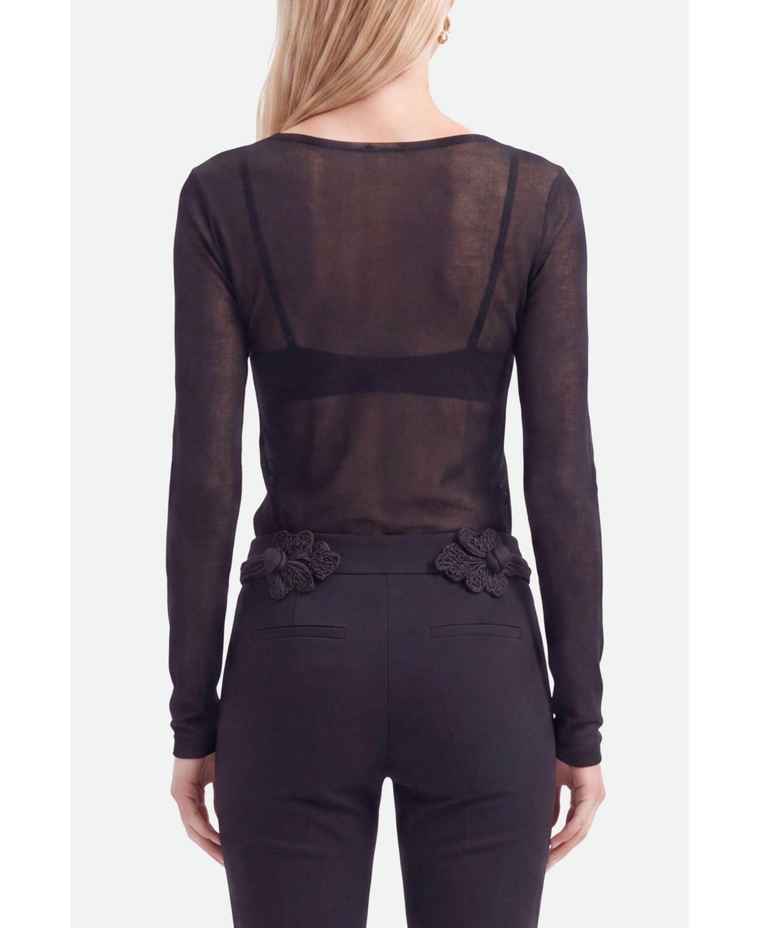 Women's Sheer Knit Top