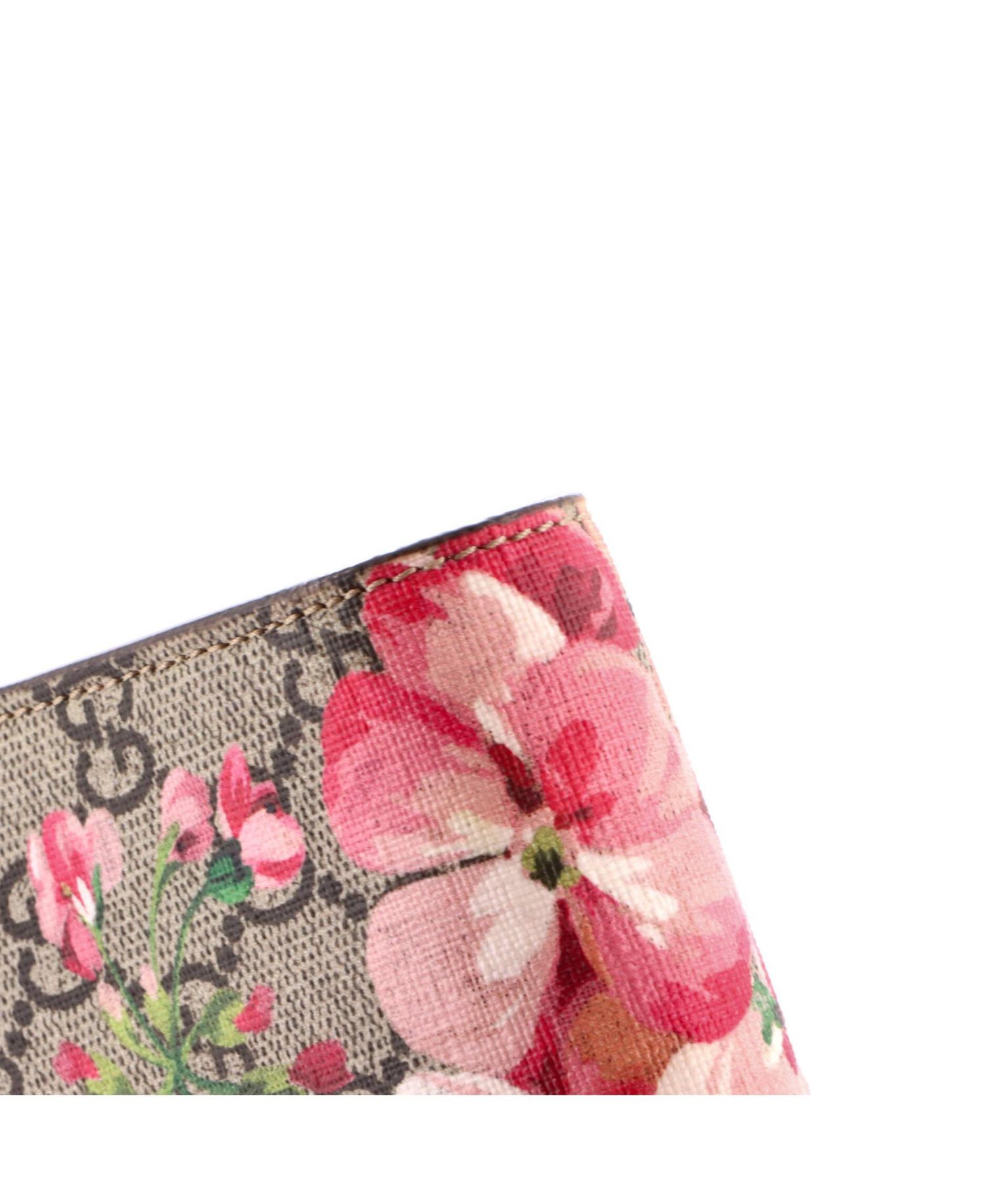 Super Mini Dionysus Blooms Print GG Coated Canvas Crossbody Bag