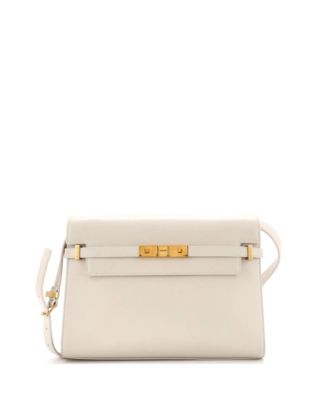 Medium Leather Manhattan Shoulder Bag