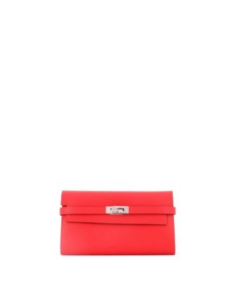 Pre-Owned Herm&eacute;s Kelly Long Epsom Leather Wallet
