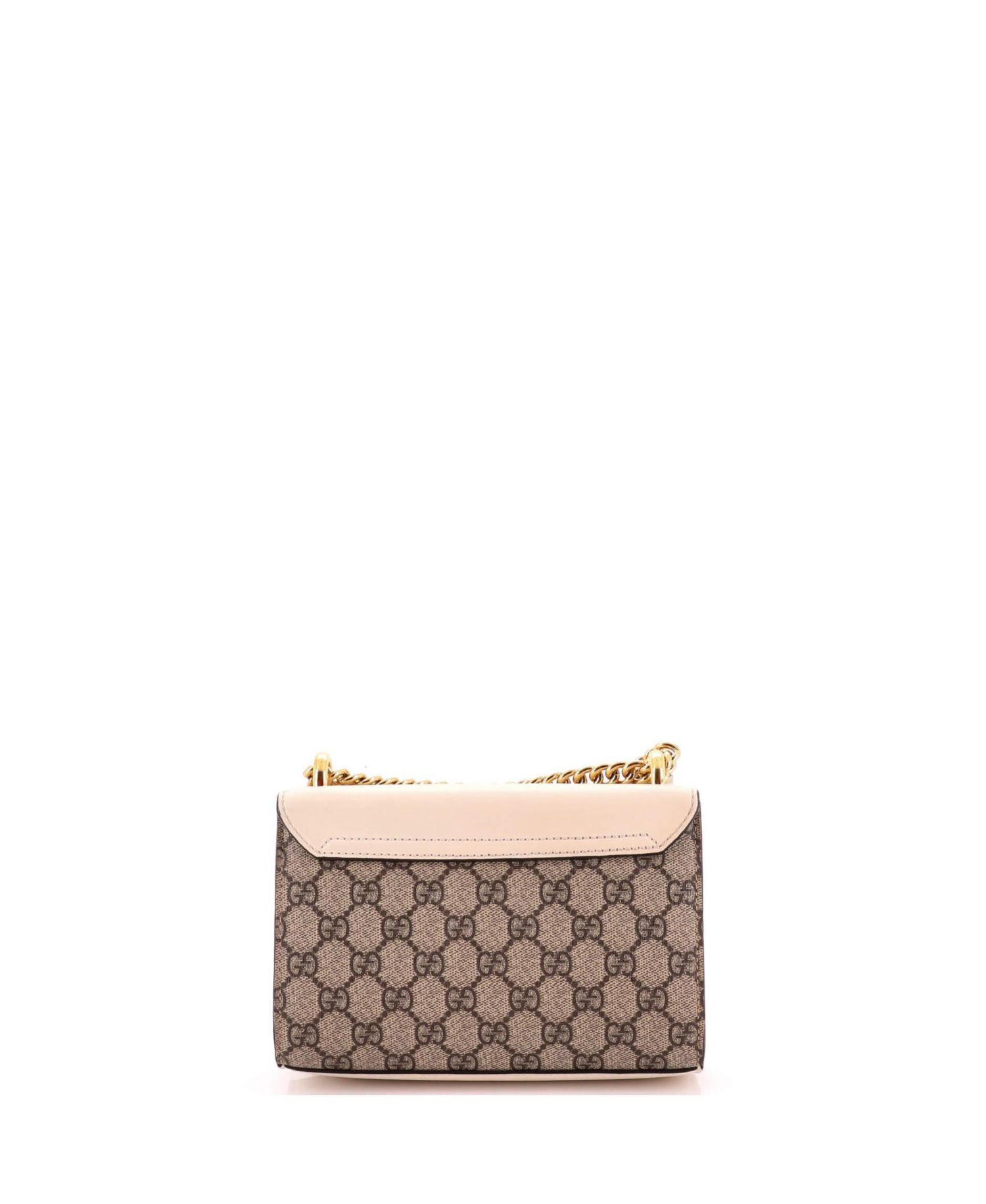Small Studded Pearly Padlock Shoulder Bag