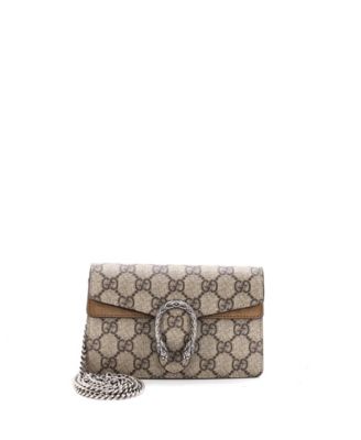 Super Mini Dionysus Bag GG Coated Canvas