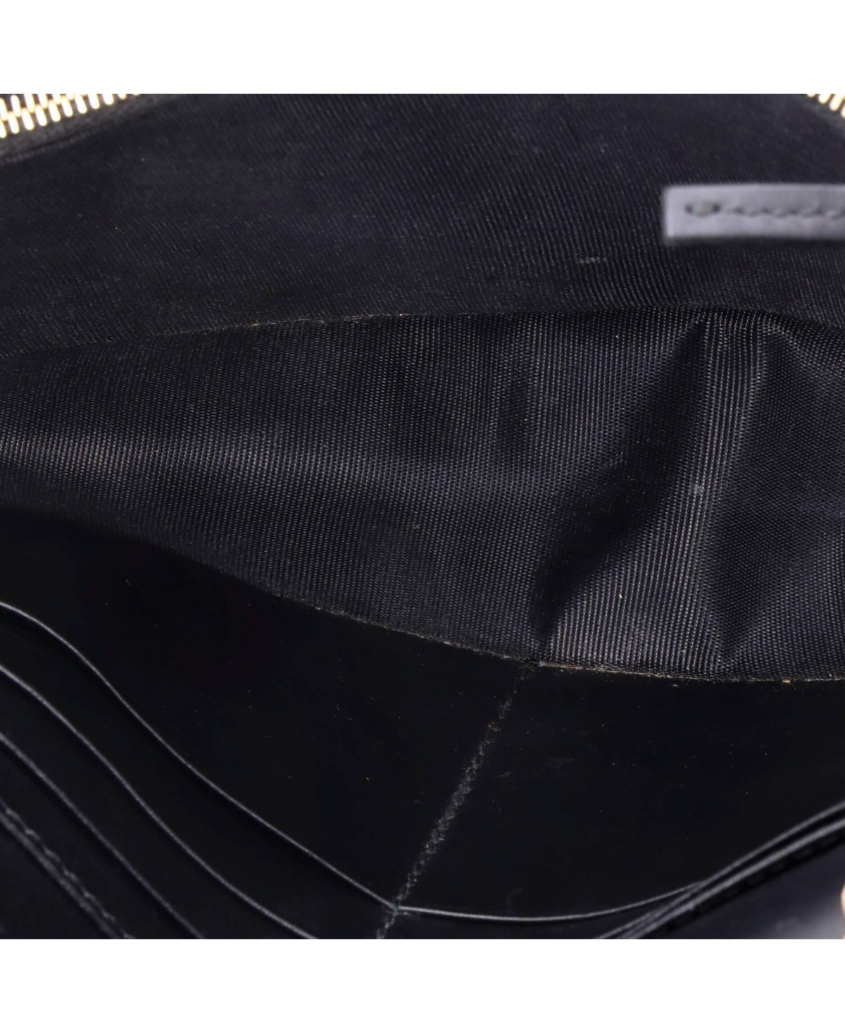 Pre-Owned Gucci Signature Wallet on Chain Guccissima Leather