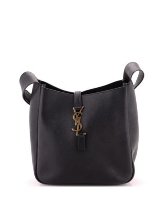 Le 5 &agrave; 7 Small Leather Hobo