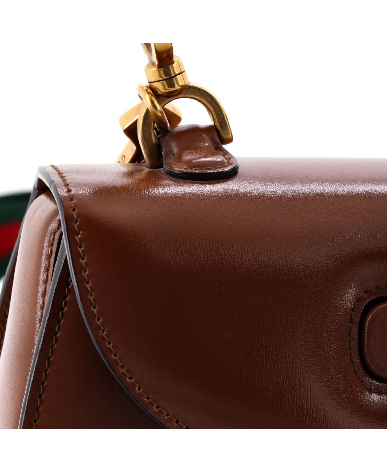 Small Bamboo 1947 Top Handle Bag Leather