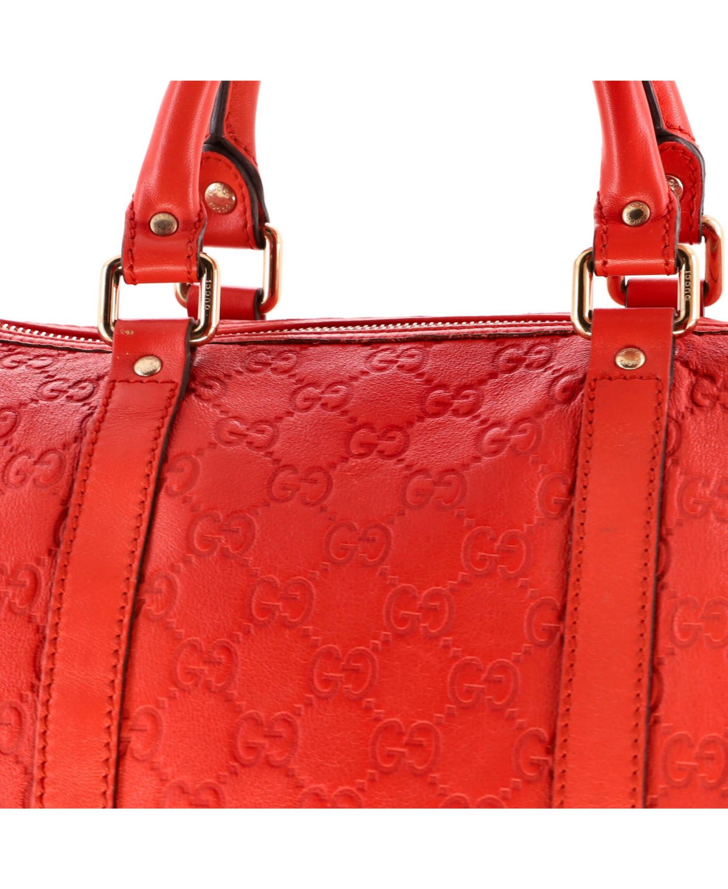 Medium Joy Guccissima Leather Boston Bag