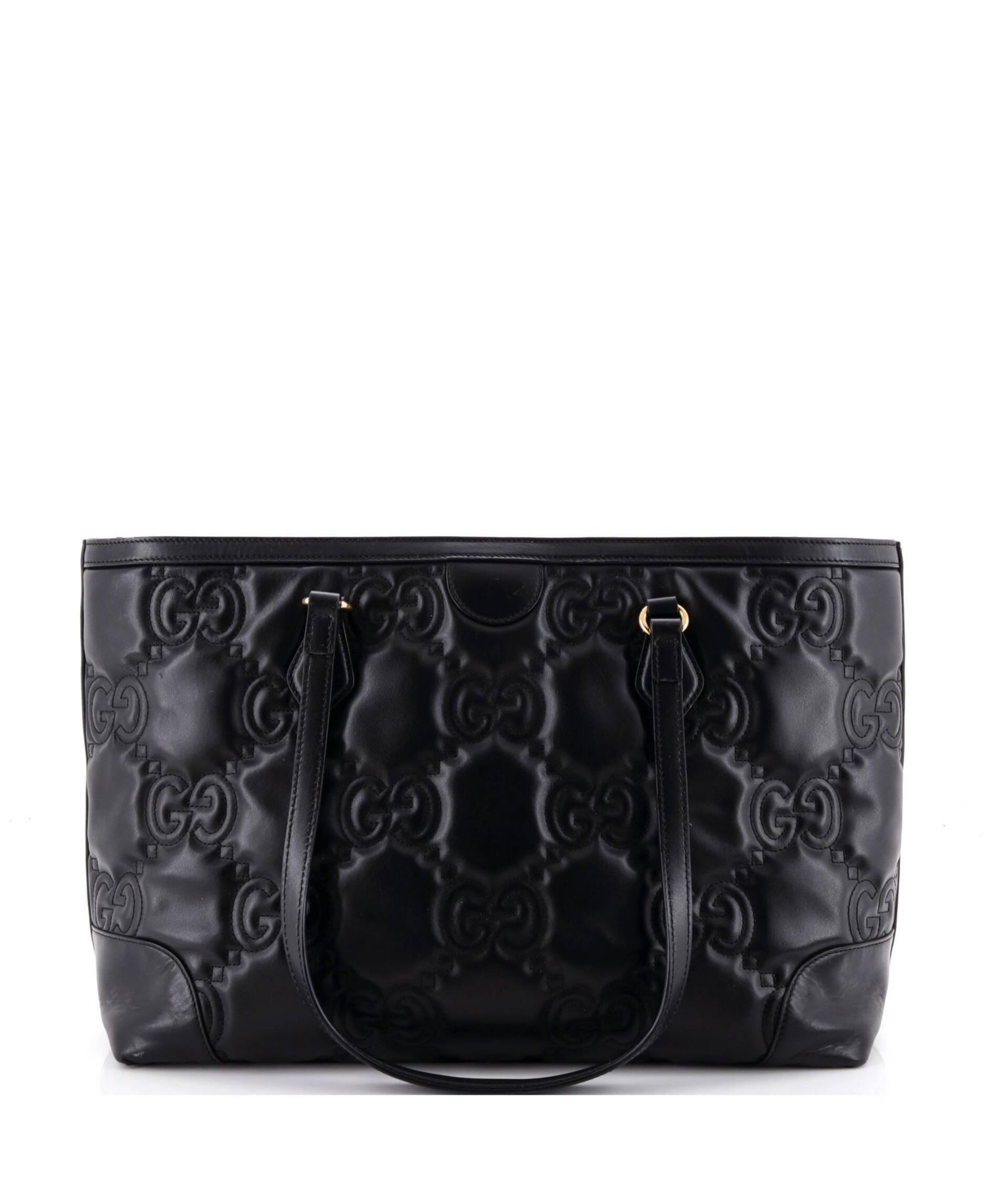 Ophidia Medium Leather Tote