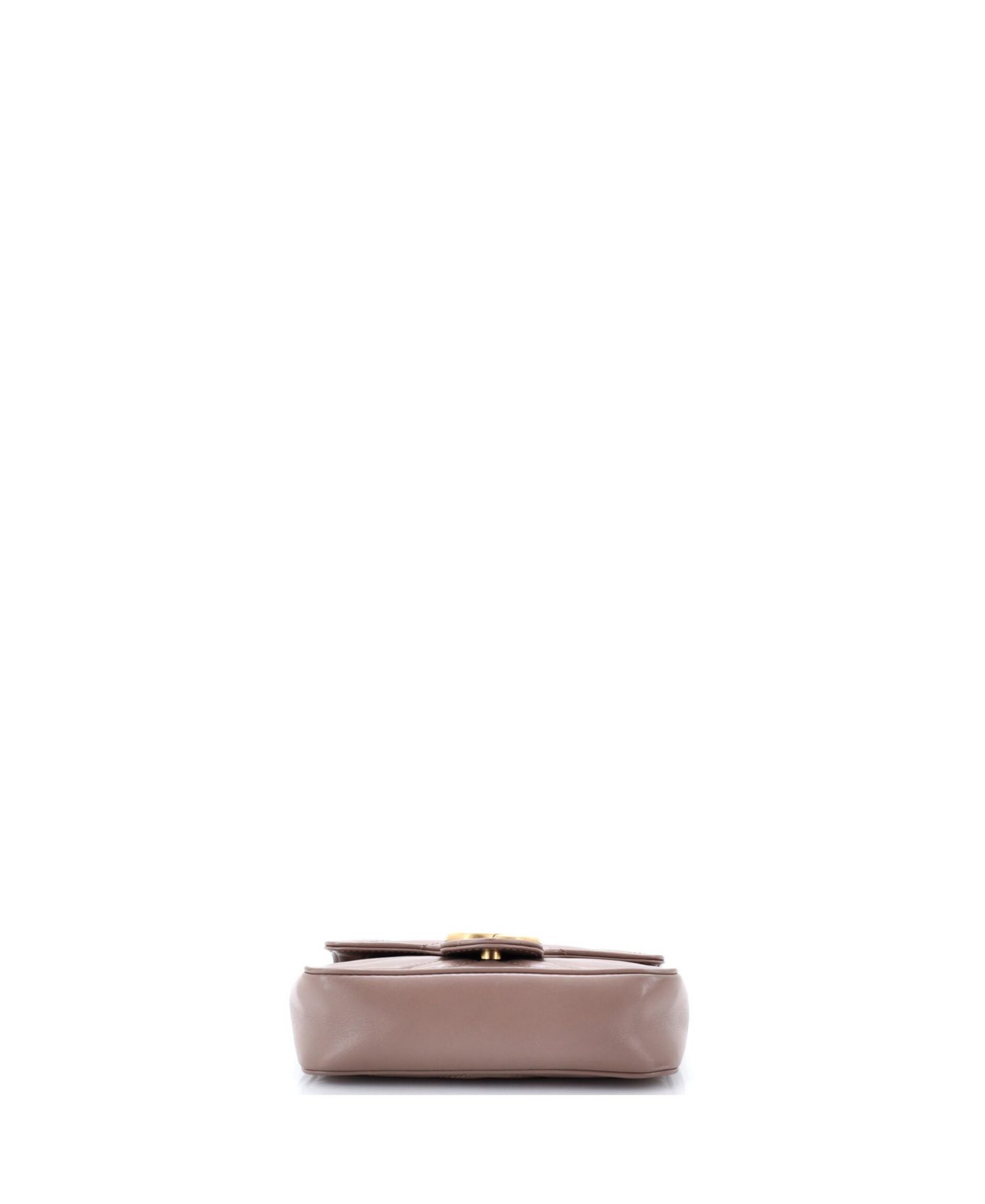Super Mini GG Marmont Matelasse Leather Shoulder Bag