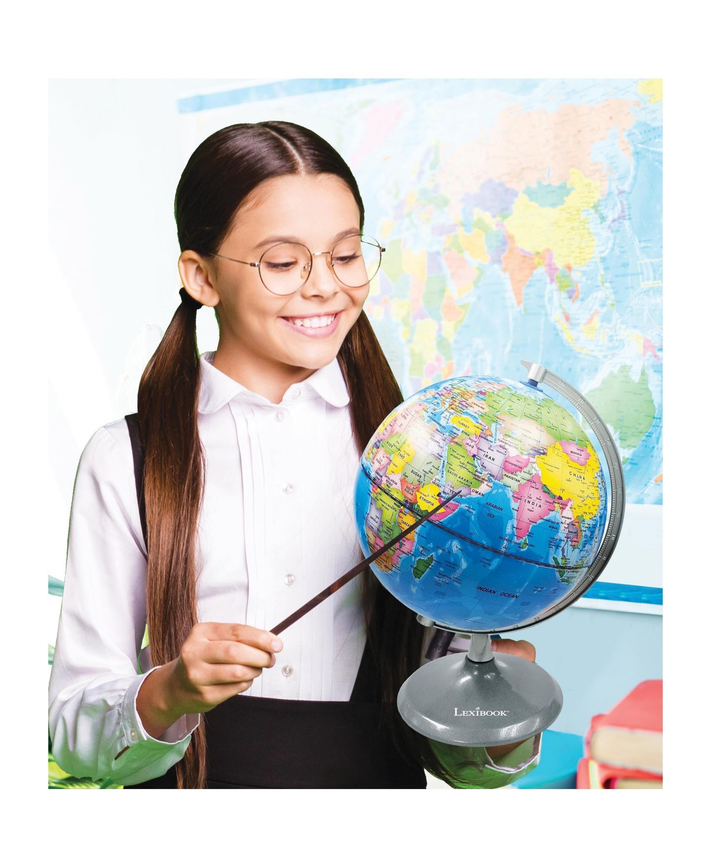 Детская игрушка Lexibook Luminous Constellation Globe, от 8 лет, цвет: Чёрный — фото 6