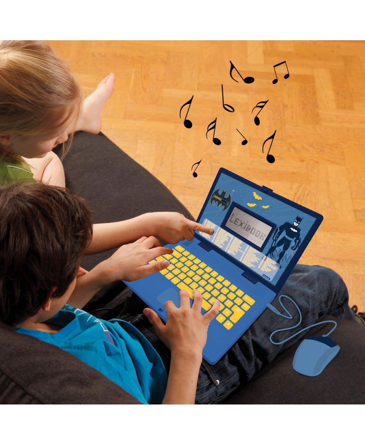 Детские игрушки Warner Batman Bilingual 124-Activity Educational Laptop, 2-Piece Set, Ages 3+ — фото 4