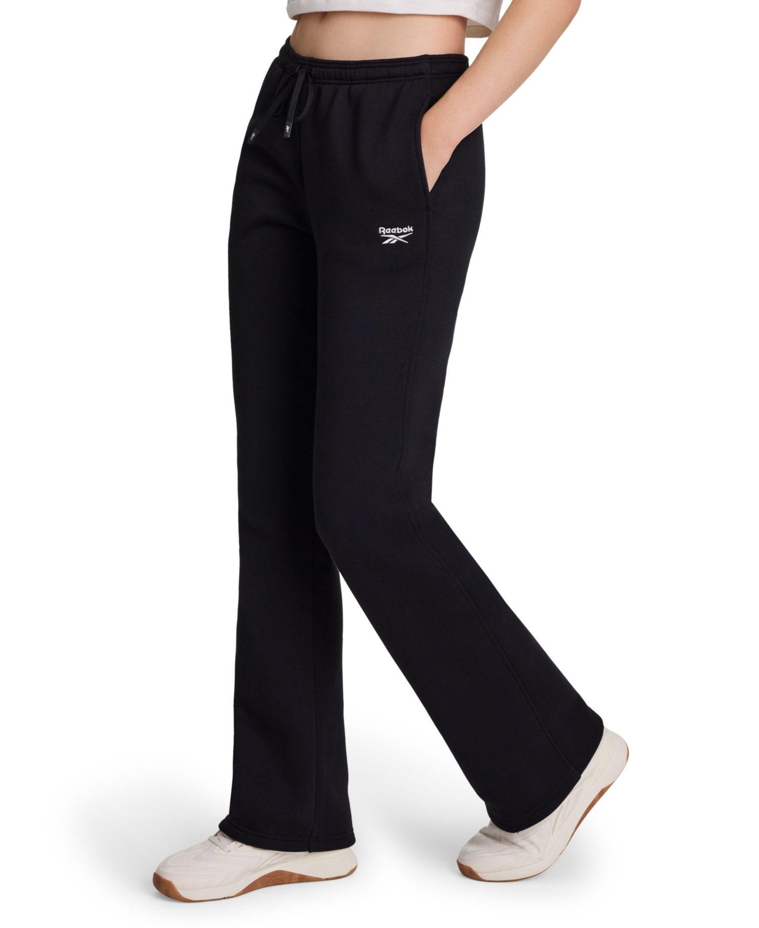 Women's Small Logo Mid-Rise Flare Pants
