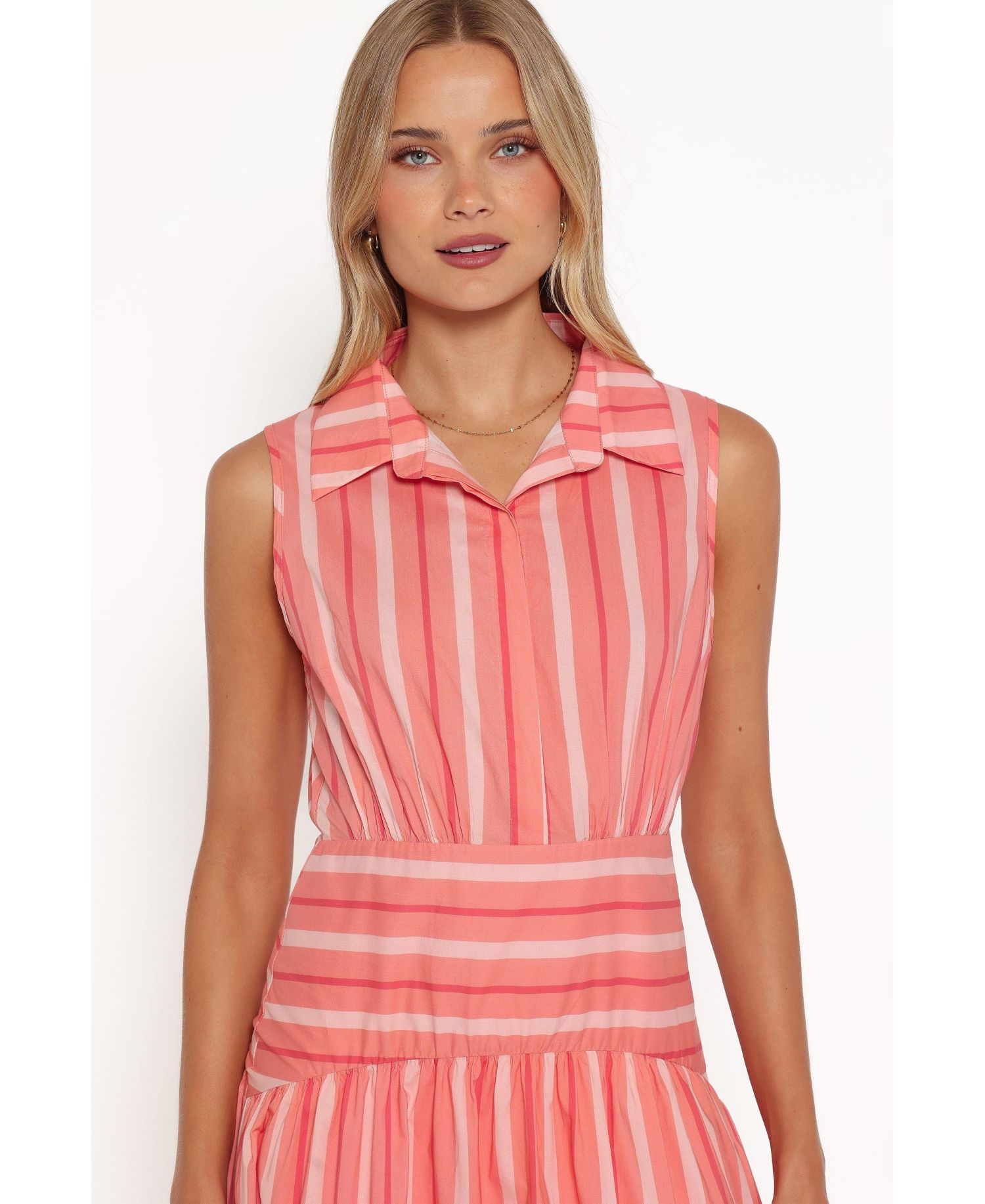 Women's Myranda Collared Sleeveless Midi Dress