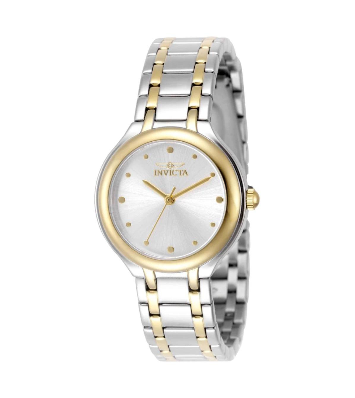Invicta Women's Quartz Wildflower Two-Tone Stainless Steel Watch, 32mm