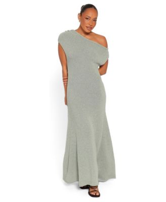 Women's Linora Off-Shoulder Maxi Sweater Dress