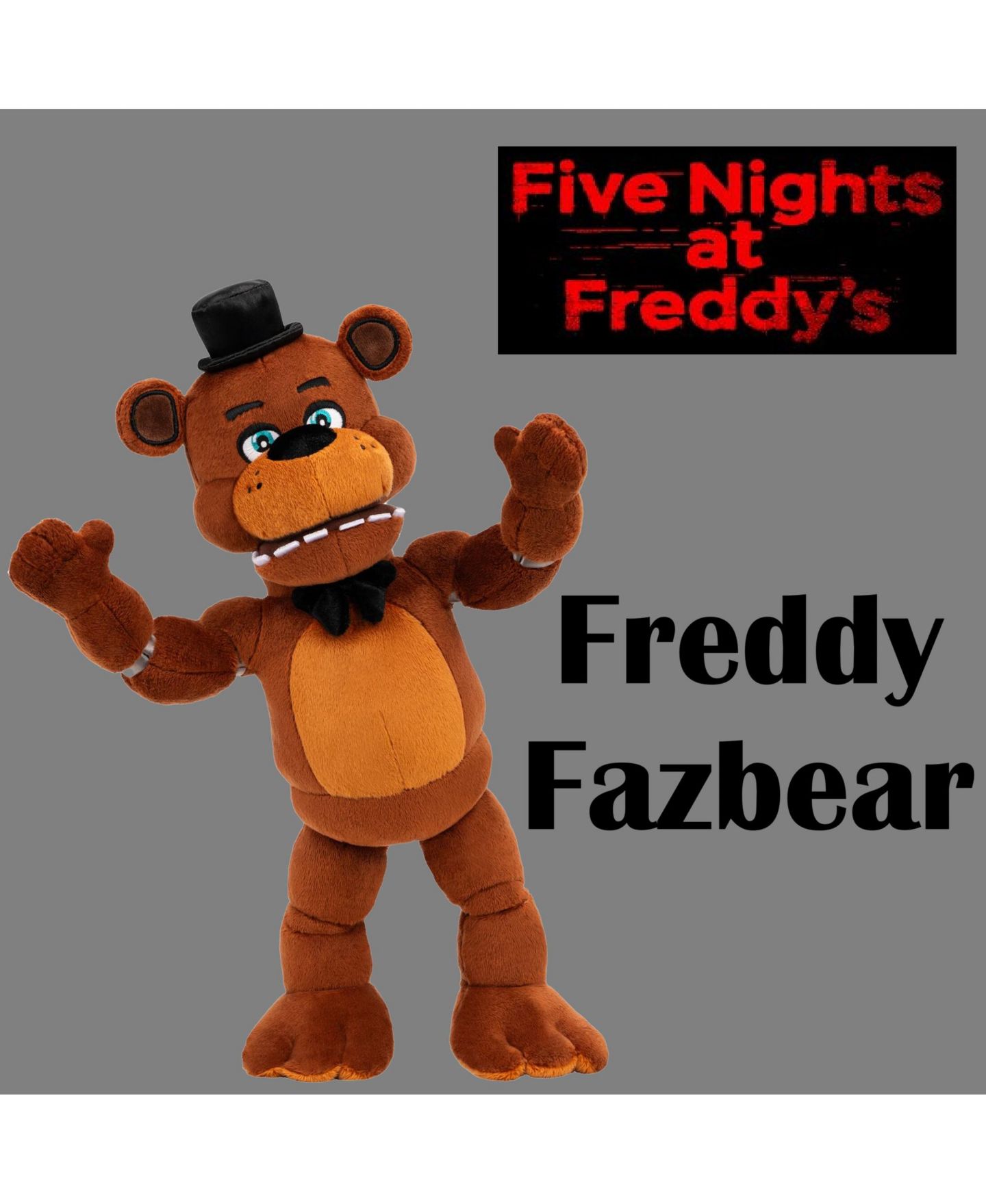 Детская мягкая игрушка Five Nights At Freddy's Classic Freddy 14" Poseable Sound Plush — фото 3