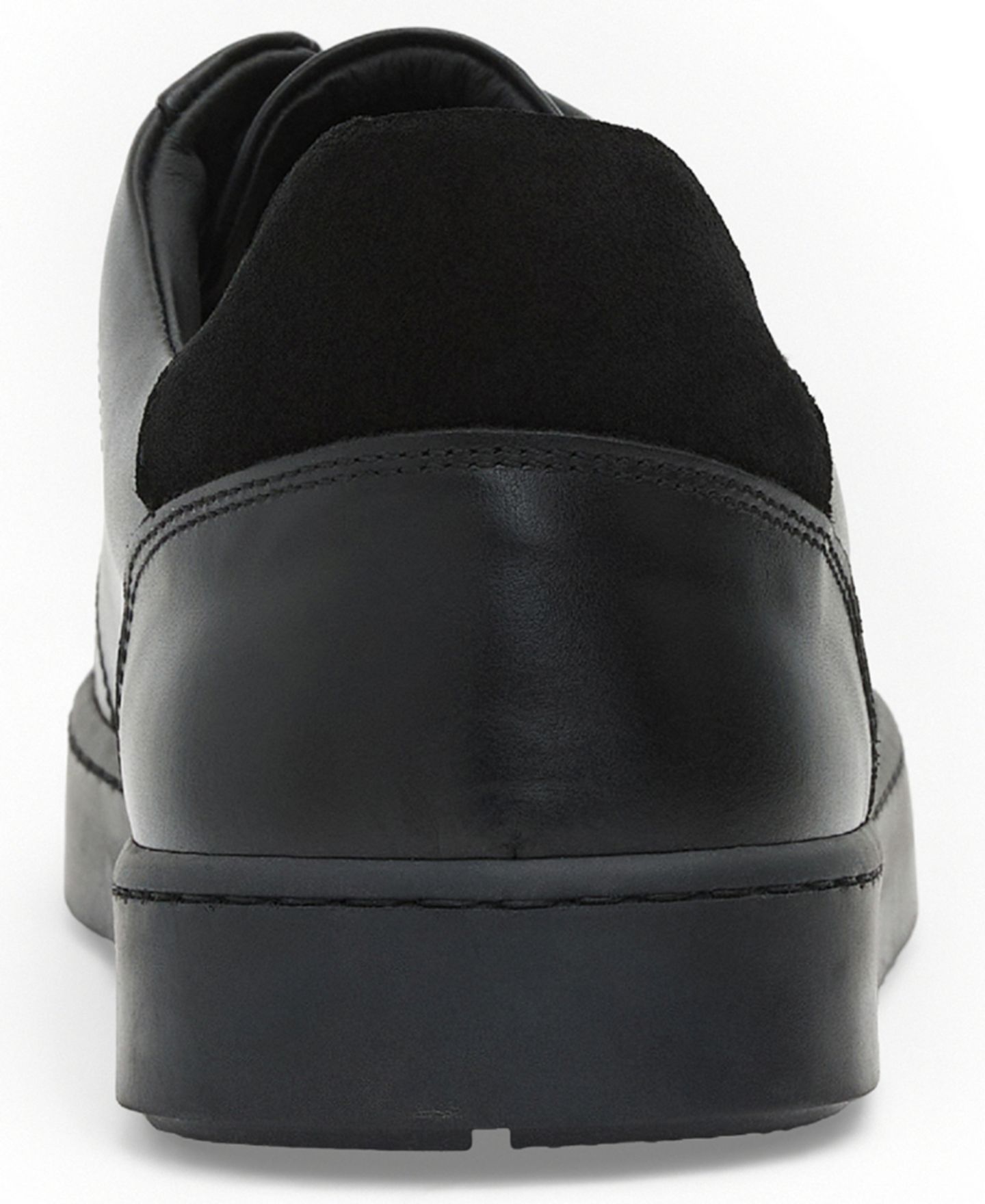 Мужские кроссовки Bruno Magli Martino Low-Profile Leather, цвет: Чёрный — фото 3