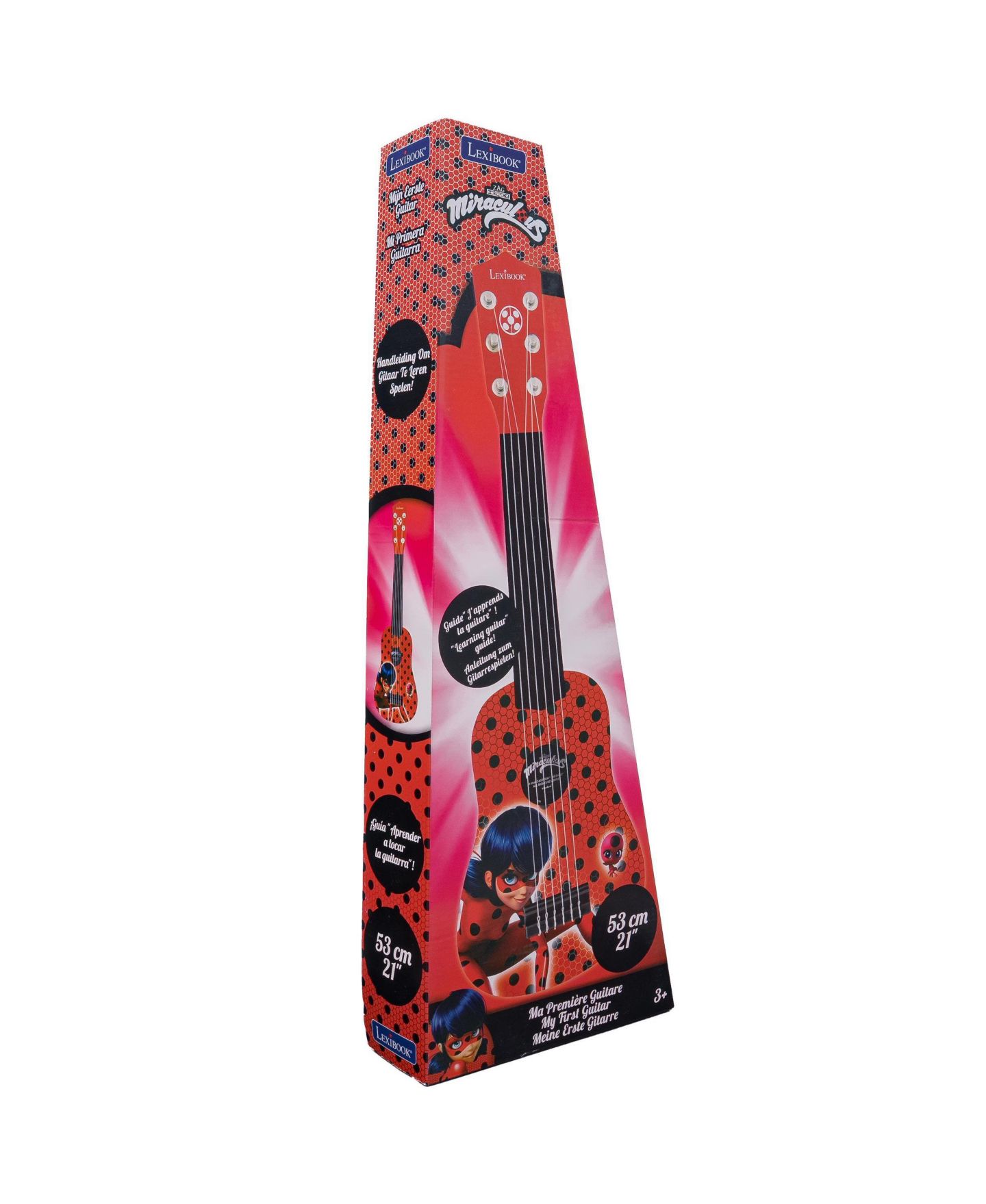 Детская игрушка Miraculous Ladybug My First Guitar With Six Nylon Strings, Ages 3+ — фото 8