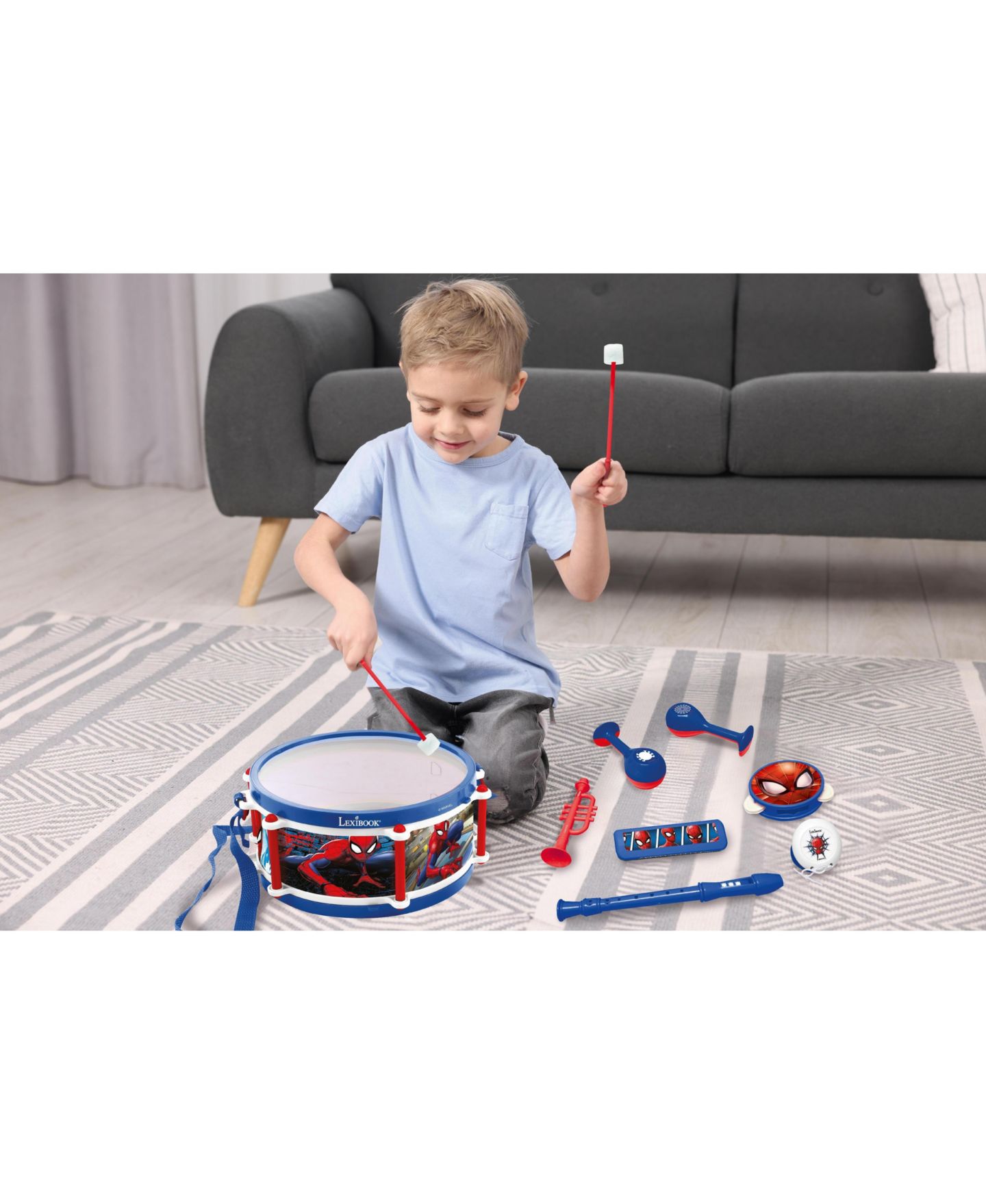 Детские игрушки Spiderman Musical Instruments 7-Piece Set, от 3 лет — фото 4