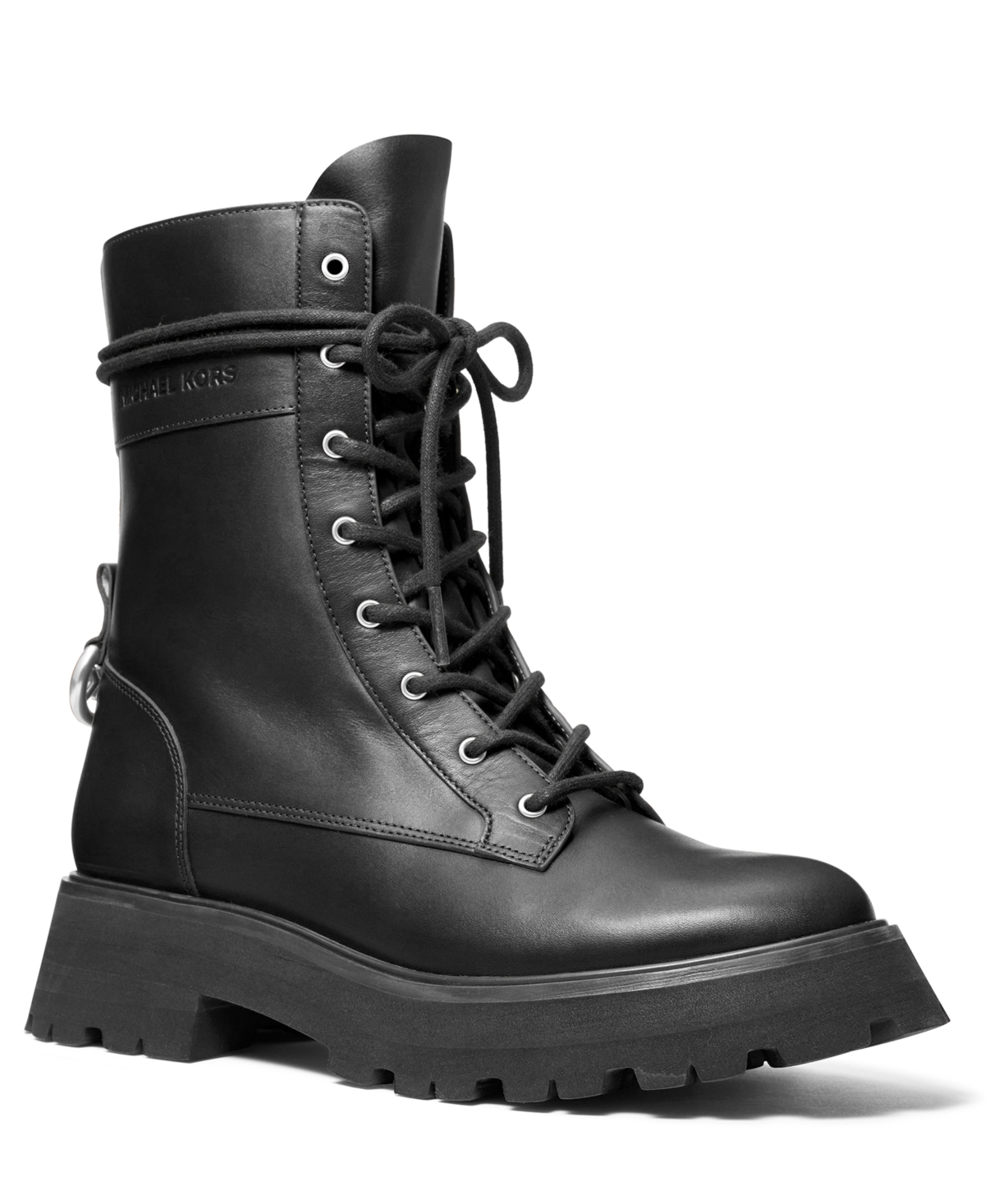 Michael Kors Women's Caleb Lug Zipper Booties