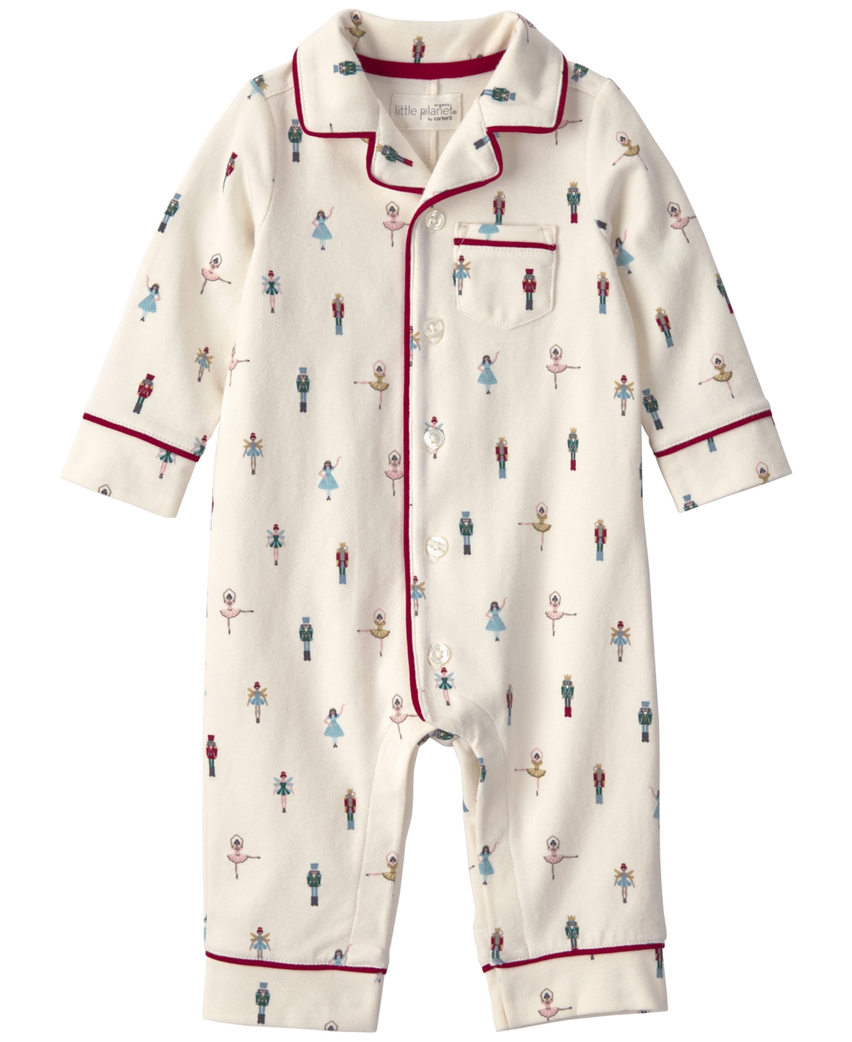 Little Planet by Carter's Baby Boys' or Girls' Nutcracker Long-Sleeve Jumpsuit