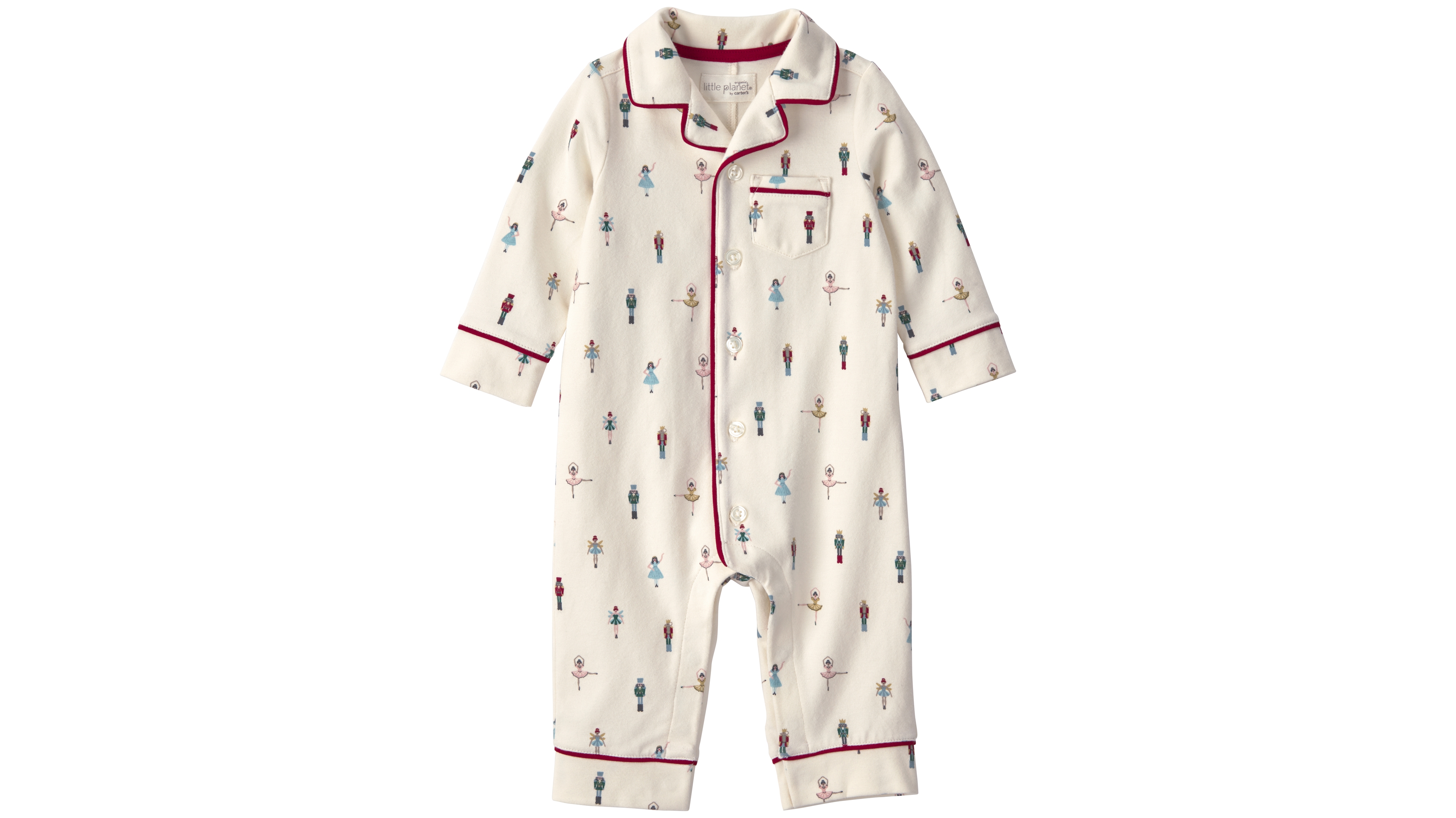 Little Planet by Carter's Baby Boys' or Girls' Nutcracker Long-Sleeve Jumpsuit