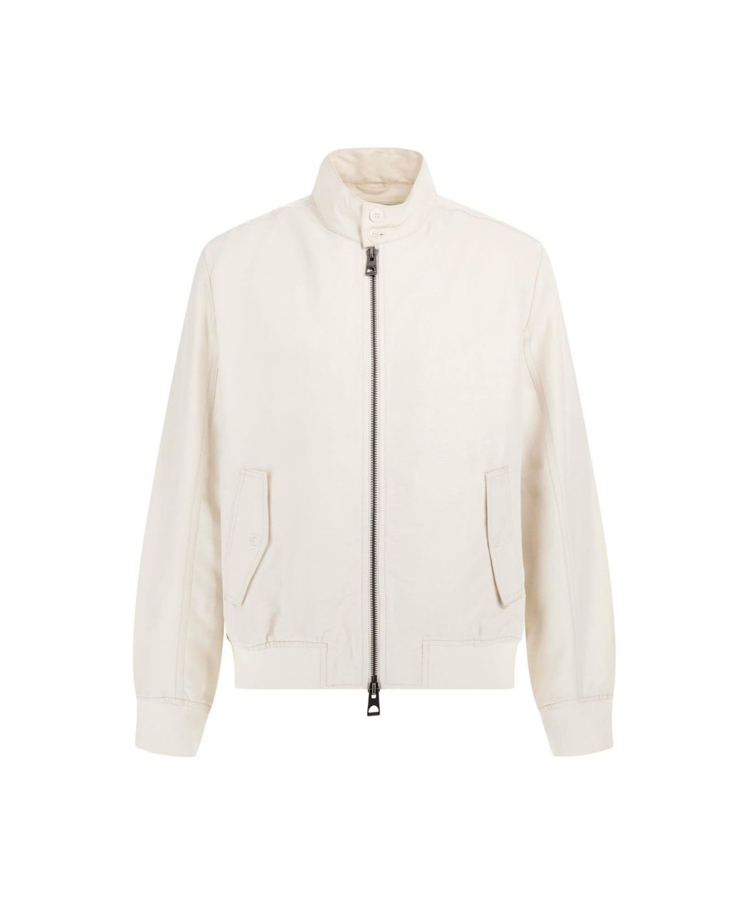 Men's Nolan Linen Harrington Jacket