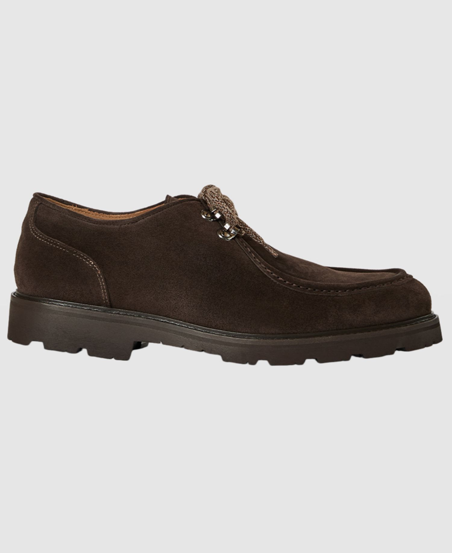 Men's Artic Italian Leather Round Toe Oxfords