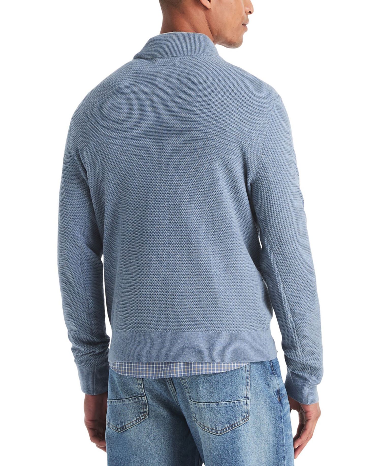 Men's Navtech Classic-Fit Solid Quarter Zip Sweater