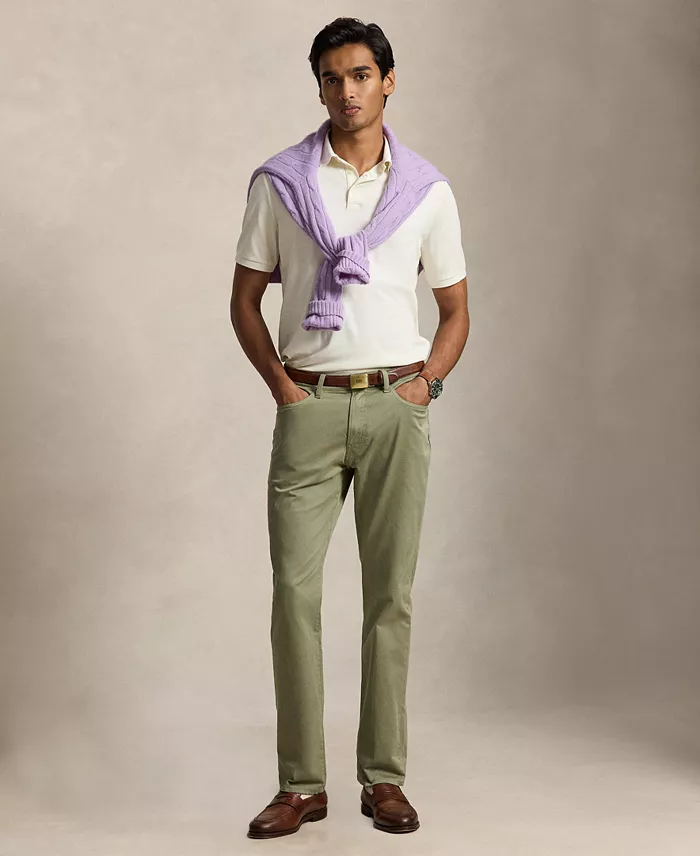 Men's Varick Slim Straight Stretch Sateen Pants - thumbnail 2