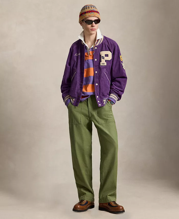 Men's Relaxed Fit Reverse-Sateen Utility Pants - thumbnail 7
