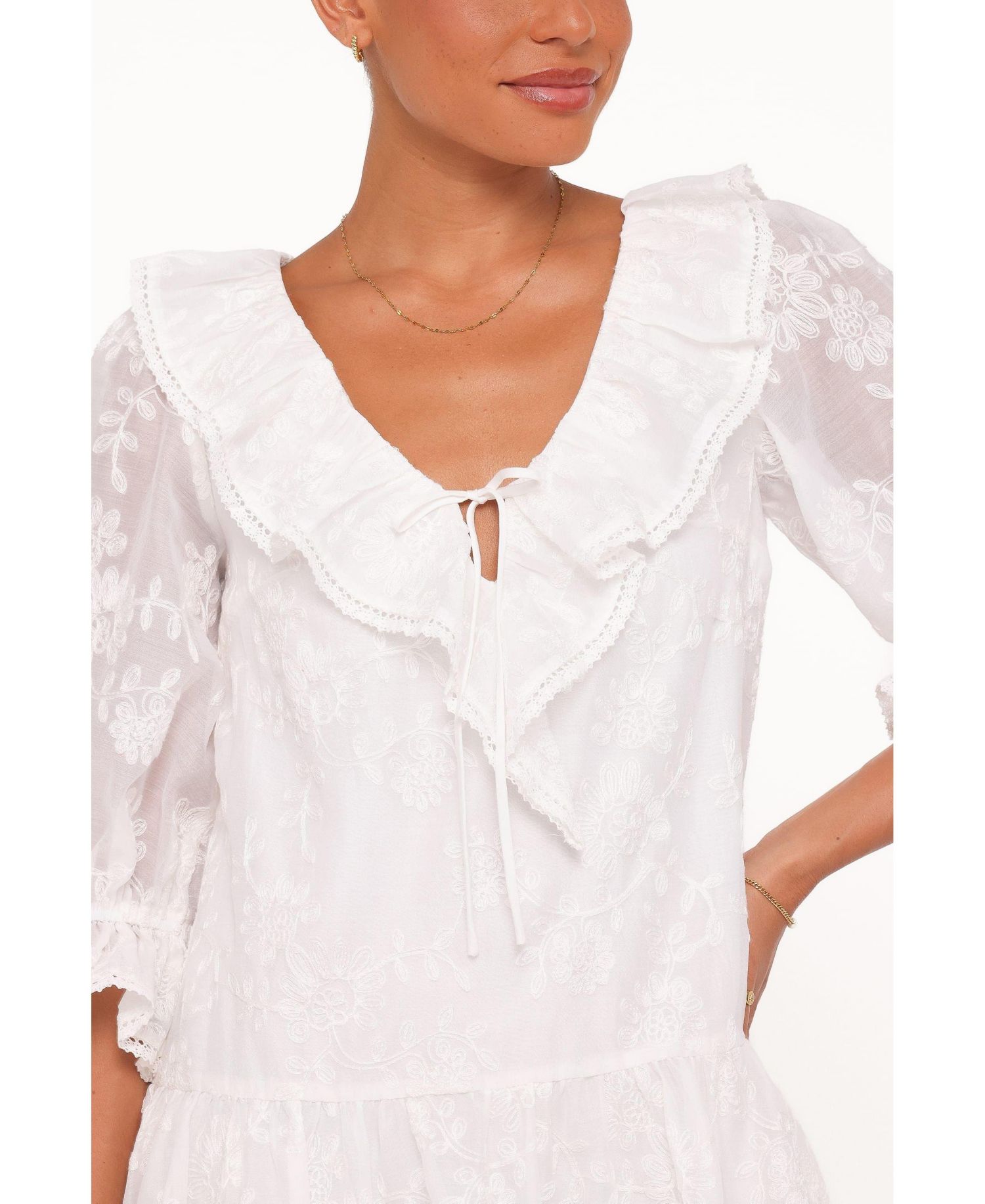 Women's Keani Floral Short-Sleeve Mini Dress