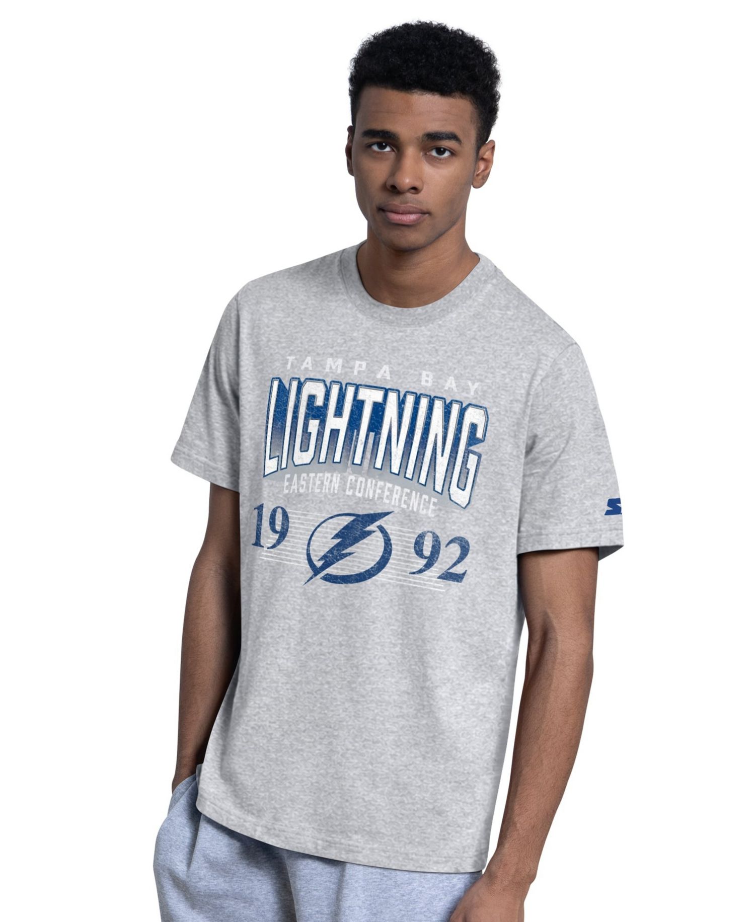 Men's Blue/Heather Gray Tampa Bay Lightning Two-Pack T-Shirt Set