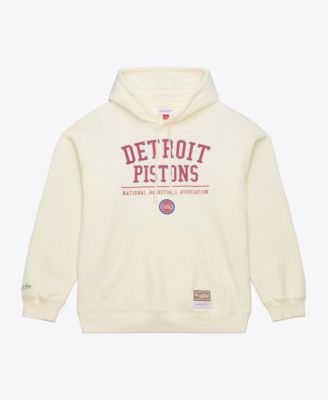 Men's Detroit Pistons Walk-Off Fleece Relaxed-Fit Retro Hoodie