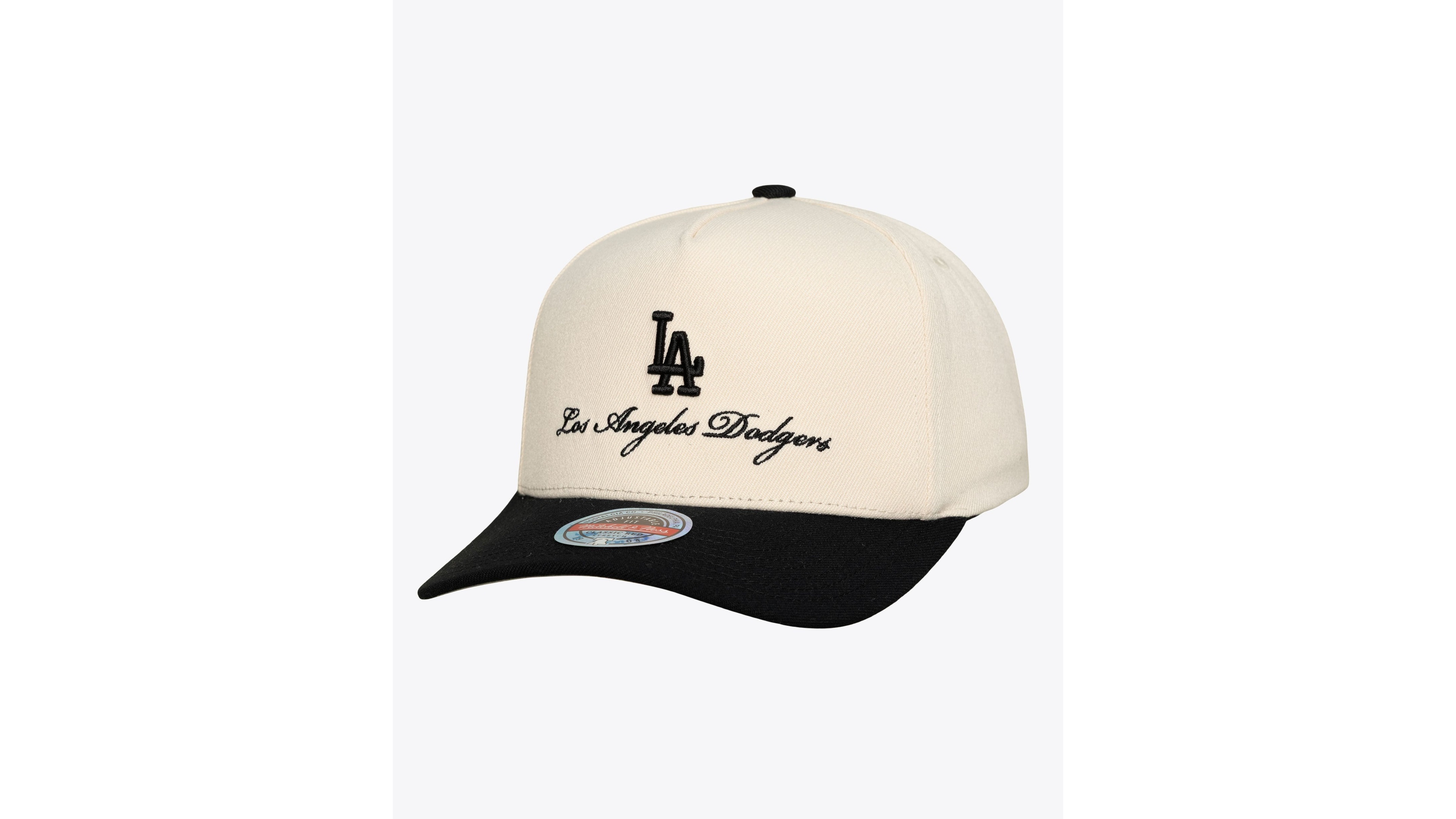 Mitchell & Ness Men's Los Angeles Dodgers High-Crown Stretch-Snap Snapback Hat