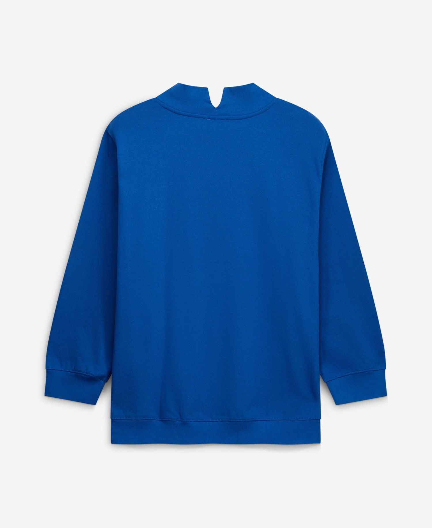 Women's '47 Royal Buffalo Bills Plus Size Vantage Mock Neck Pullover
