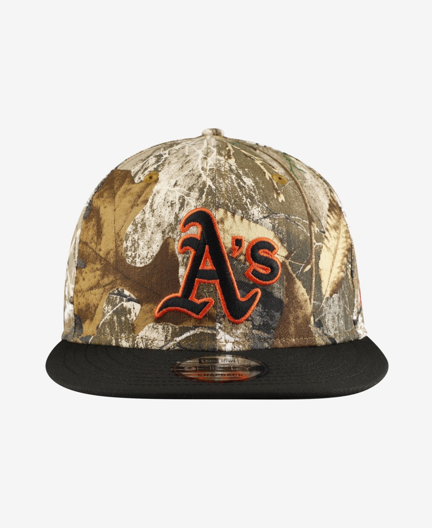 Men's Camo Athletics Realtree Orange Pop 9FIFTY Snapback Hat