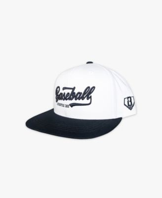 Big Boys and Girls White Established Snapback Hat