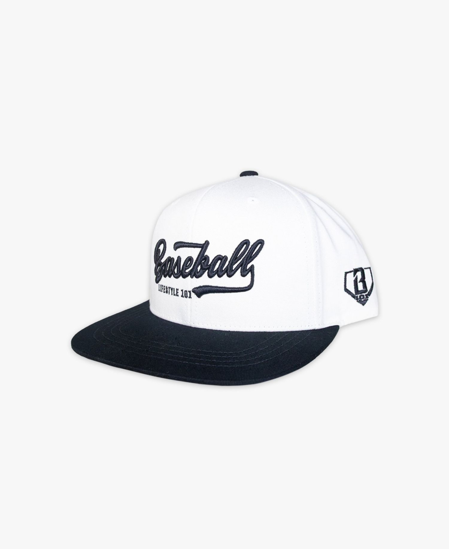 Big Boys and Girls White Established Snapback Hat