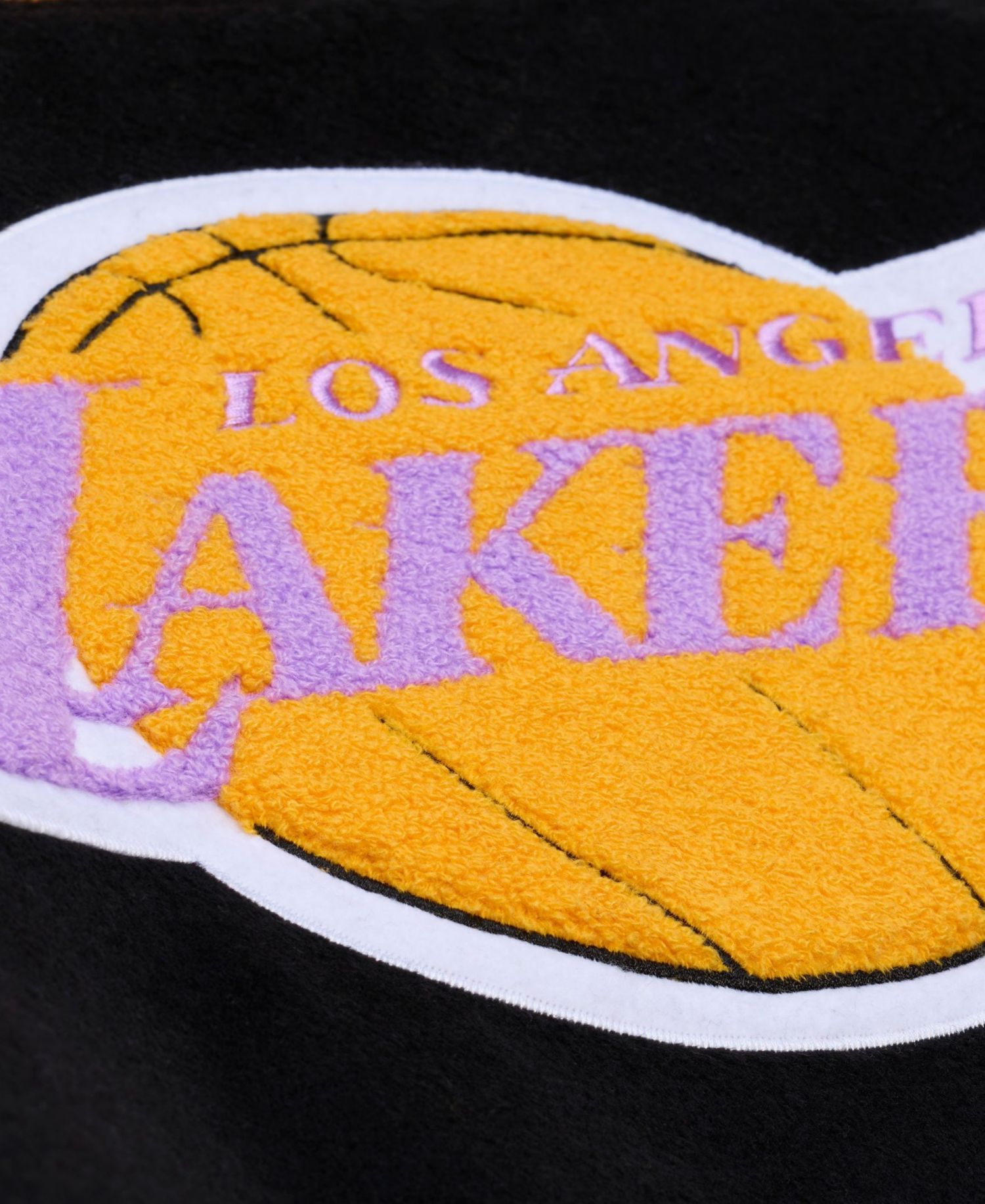 Men's Black/White Los Angeles Lakers Hardwood Classics Off Day Full-Snap Varsity Jacket