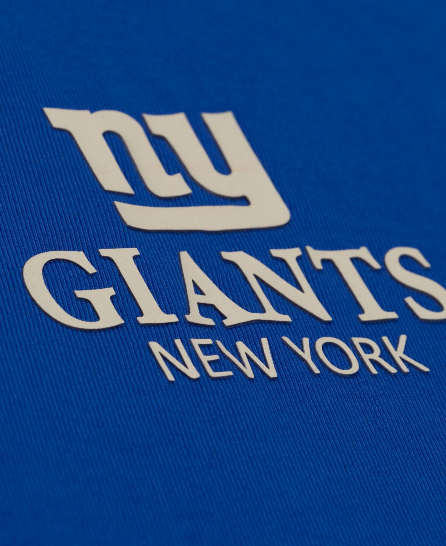 Men's Royal New York Giants Core Essentials Micro Logo T-Shirt