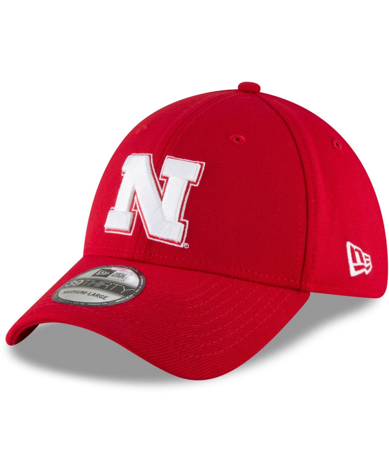 Men's Scarlet Nebraska Huskers College Classic 39Thirty Flex Hat