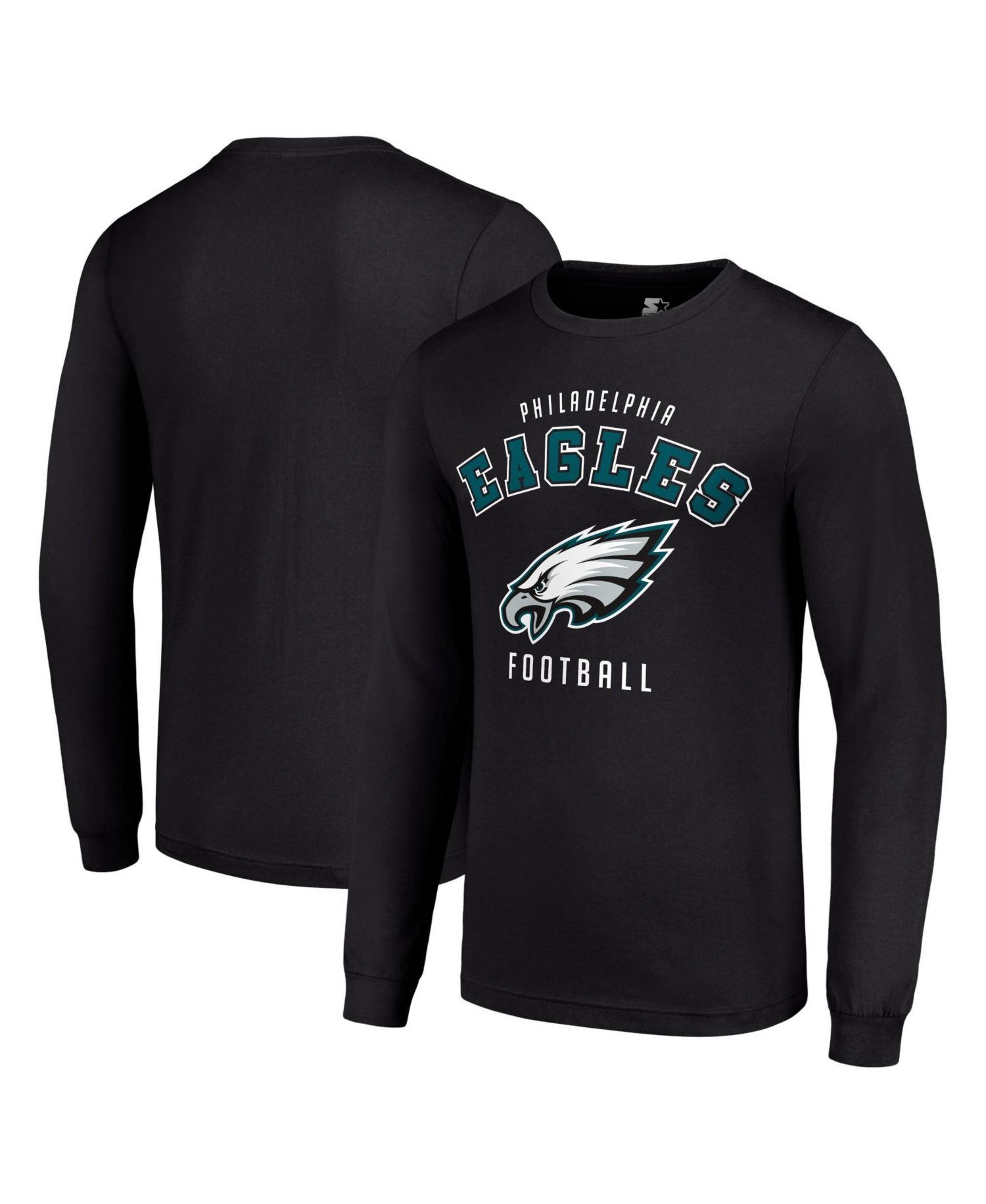 Men's Black Philadelphia Eagles Long Sleeve T-Shirt