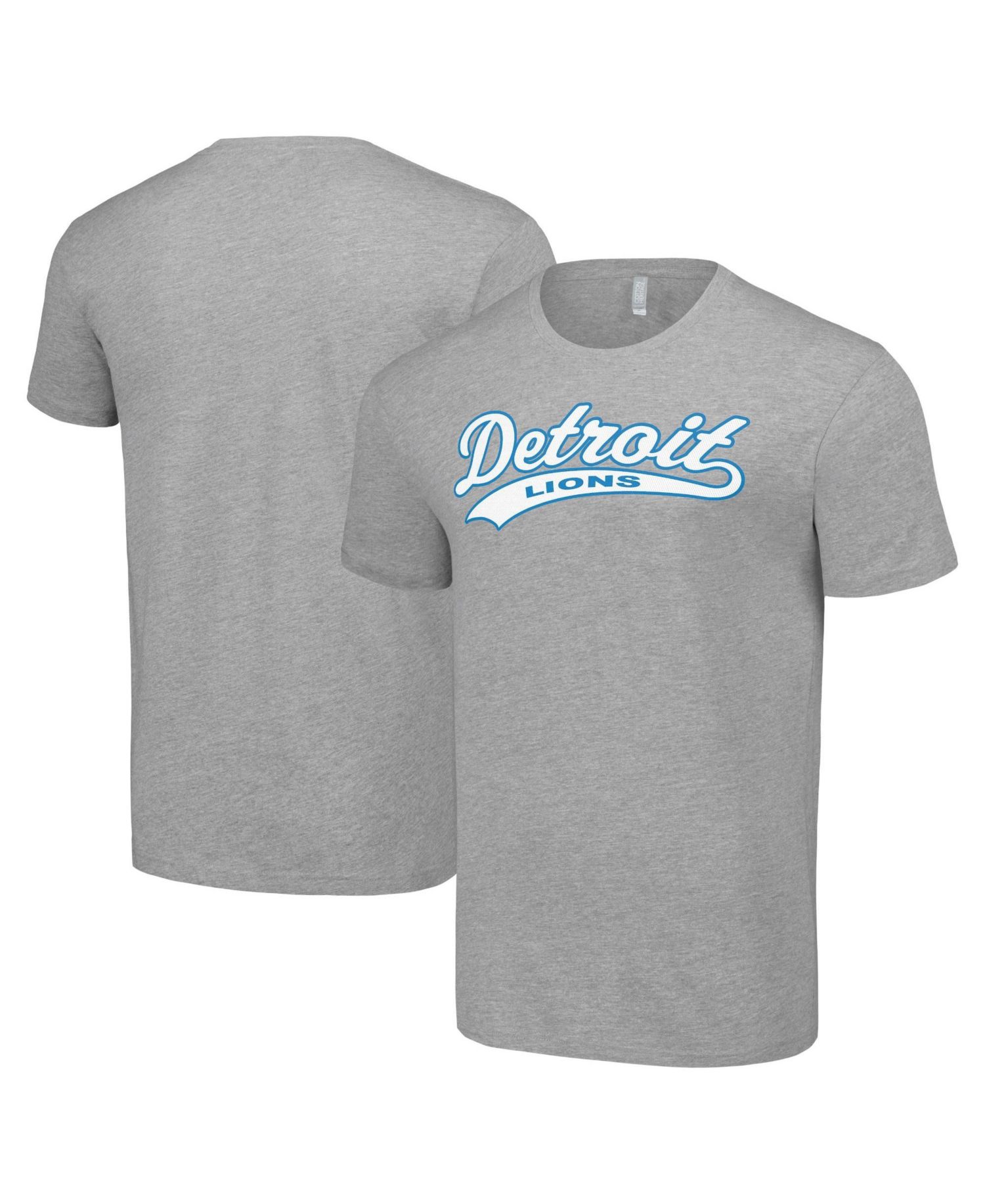 Men's Heather Gray Detroit Lions Tailsweep T-Shirt