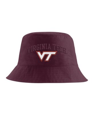 Men's Maroon Virginia Tech Hokies Apex Striped Bucket Hat